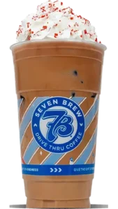7 brew menu candy cane mocha